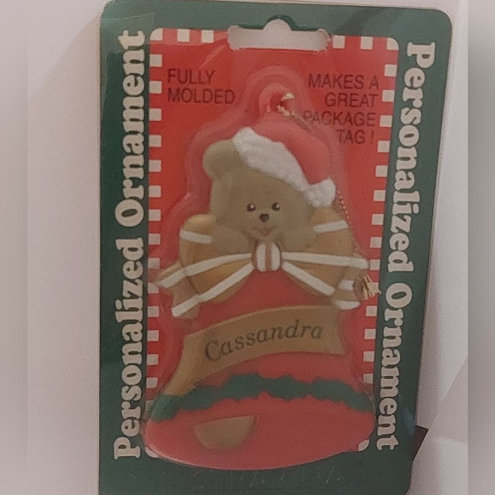 🎄 Cassandra Ornament/ gift tag
